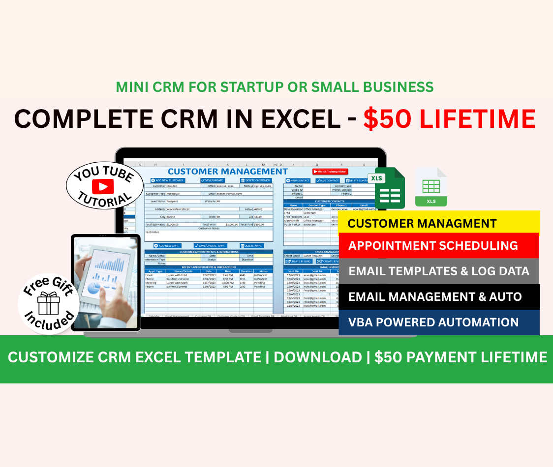 Ultimate Excel CRM