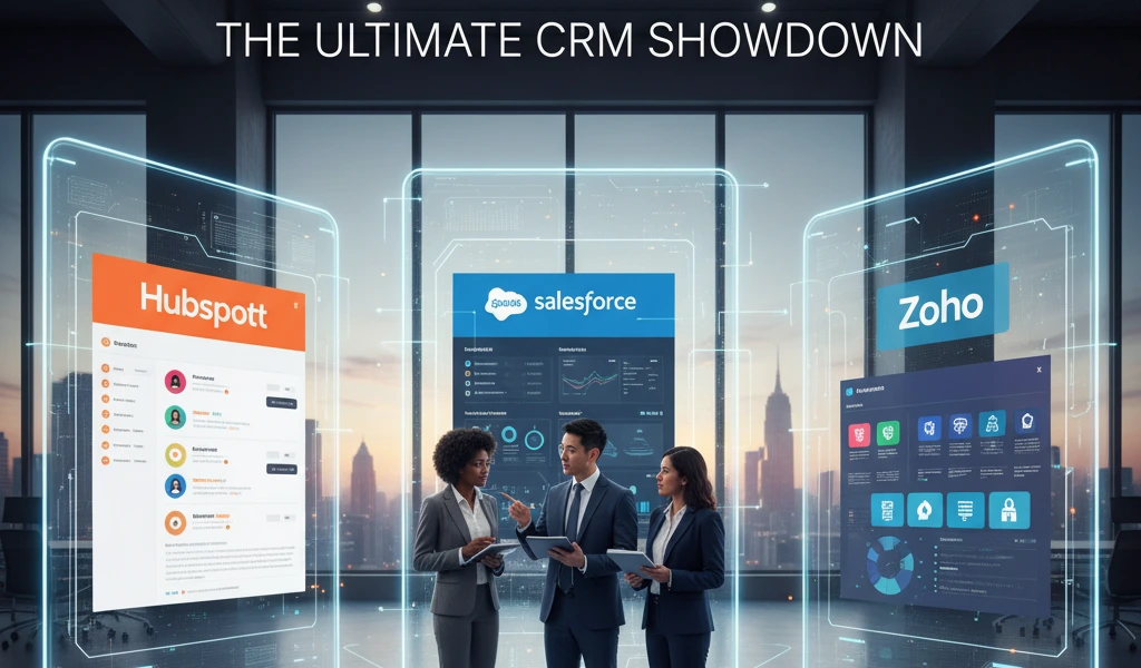 Salesforce zoho hubspot