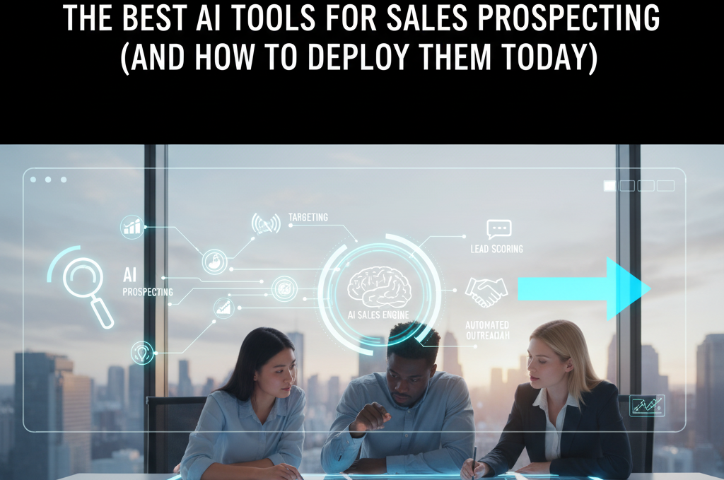 The Best AI Tools for Sales Prospecting (and How to Deploy Them Today)