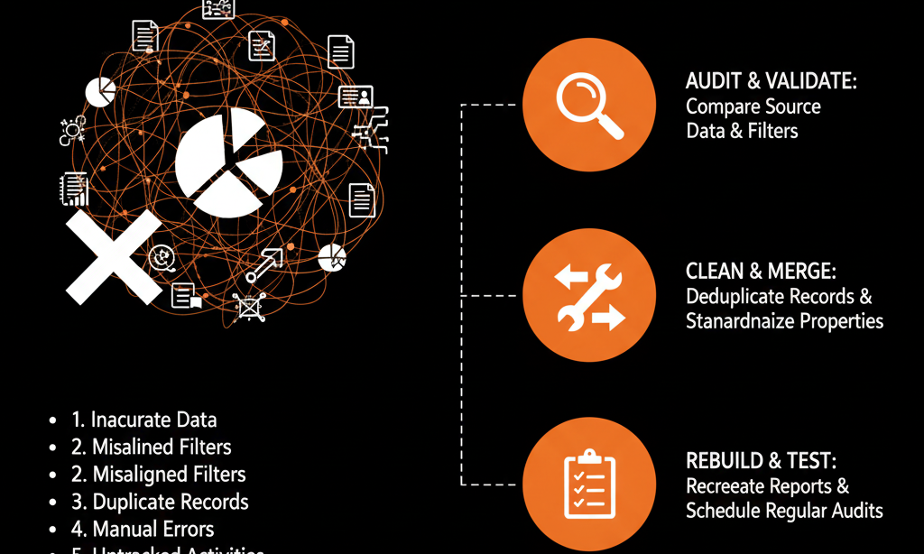 Clean HubSpot dashboard after optimization