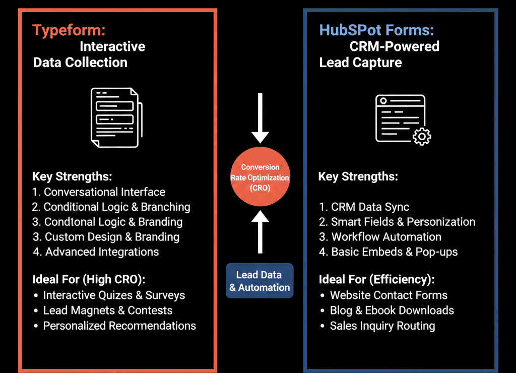 Typeform vs HubSpot forms