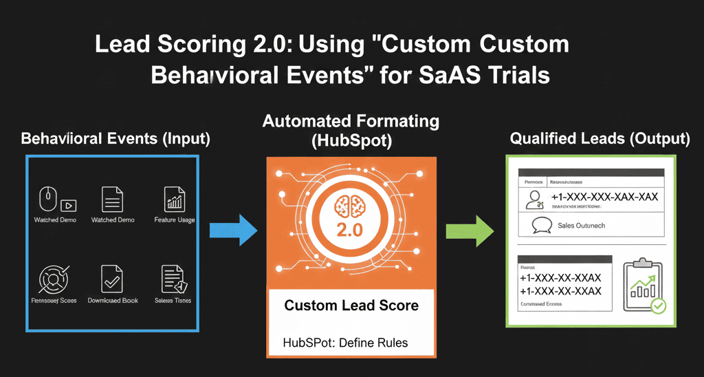 custom behavioral events HubSpot