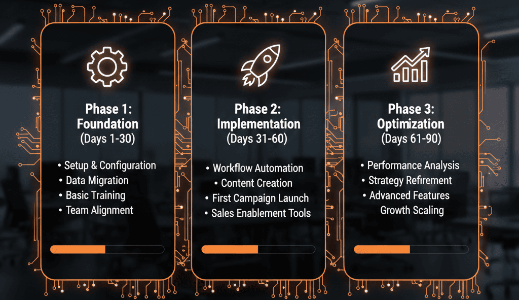 A 90-Day Plan for Your Sales & Marketing Teams