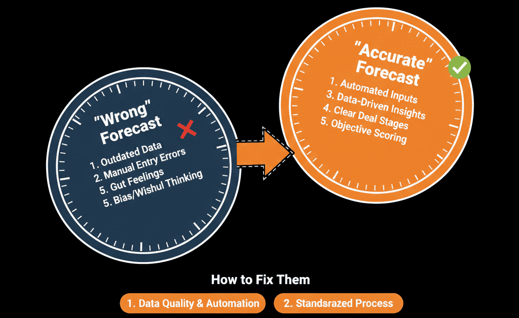 Frustrated salesperson using multiple spreadsheets