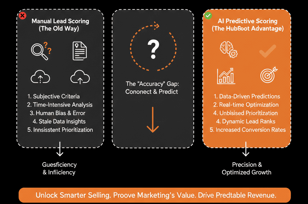 HubSpot predictive lead scoring