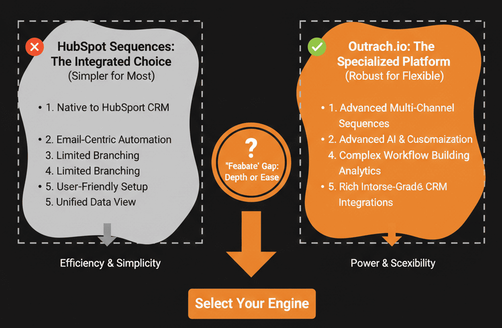 Outreach vs HubSpot sequences