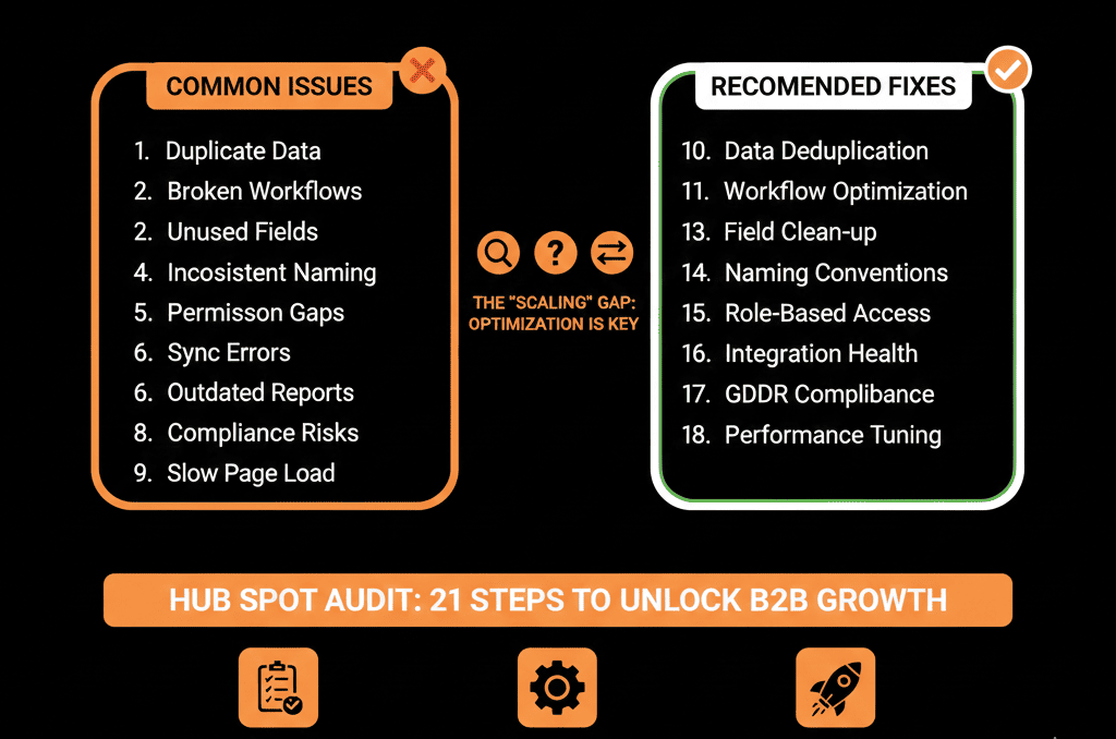 HubSpot portal audit